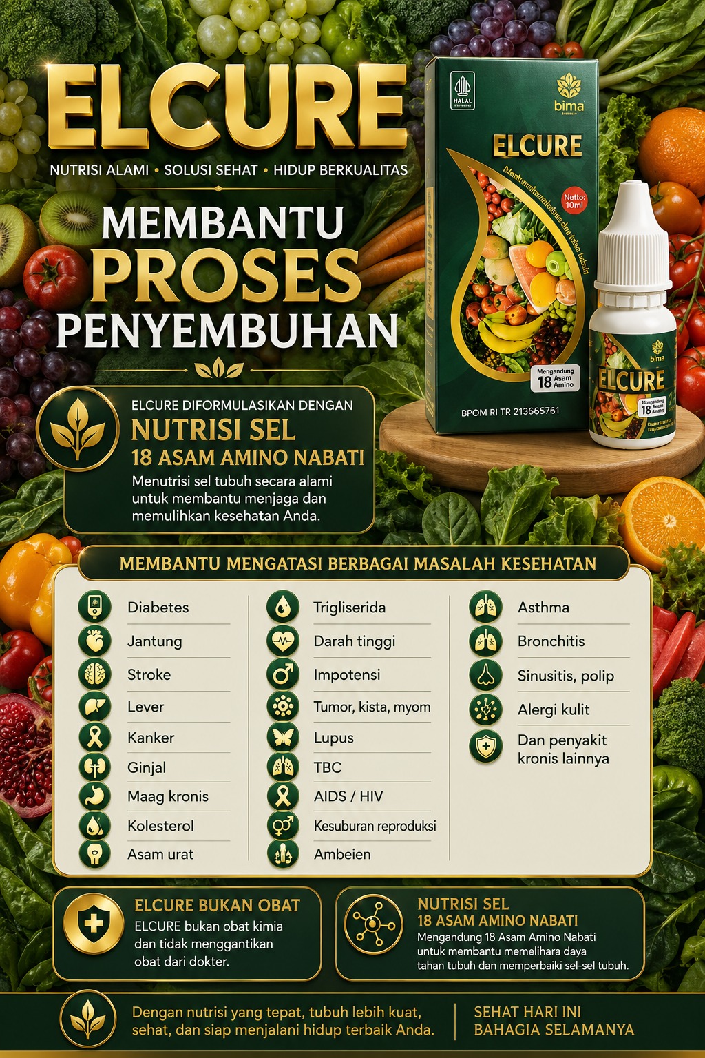 Keunggulan Elcure dibanding produk lain