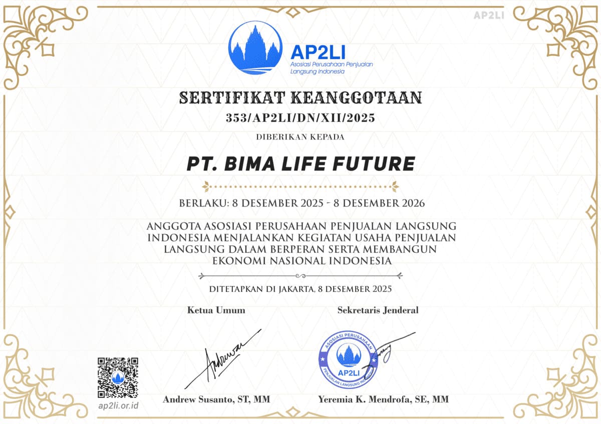 Sertifikat APLI