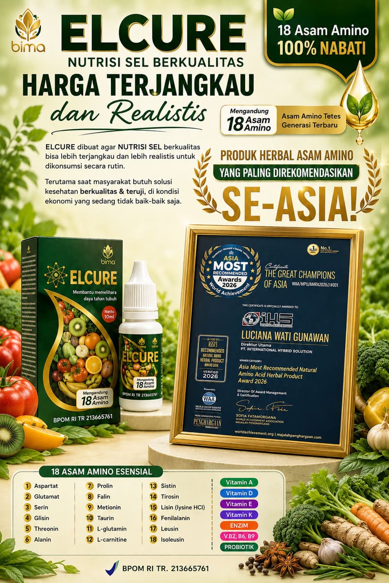 ELCURE Produk Utama - Tetes Praktis